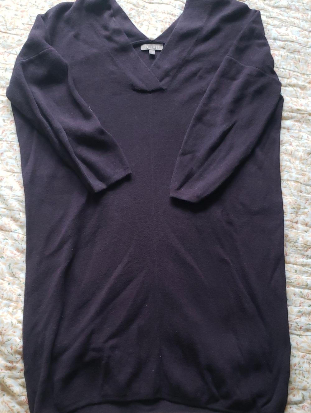 Lilla P Vneck Sweater Dress